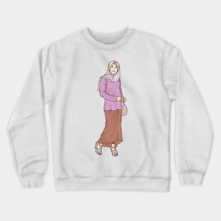 Cultural Pink Crewneck Sweatshirt